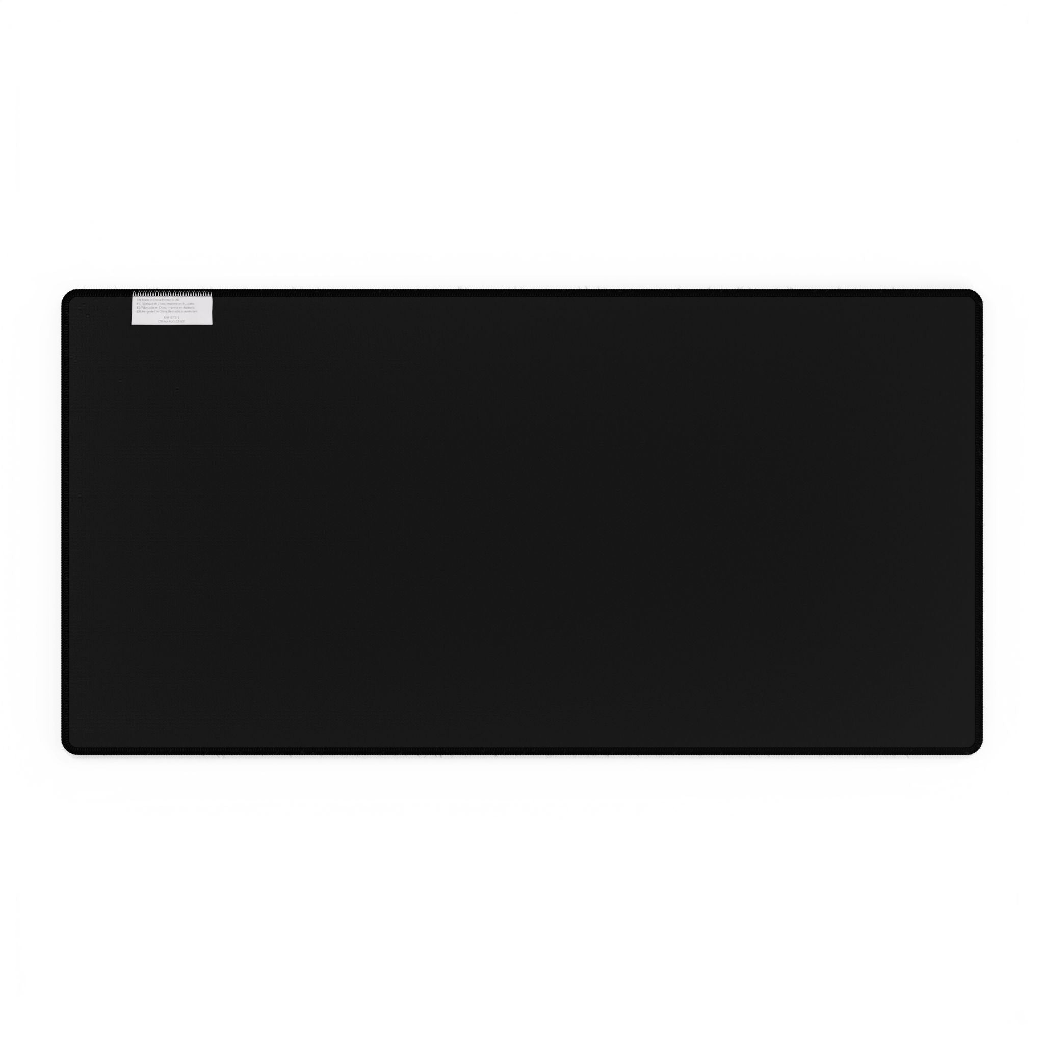 Desk Mat — "NULL: Everything Starts From Nothing" Minimalist Gaming & Office Mouse Pad