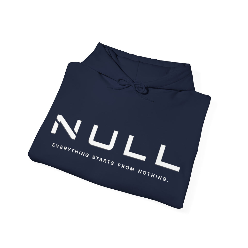 Hoodie — NULL Studios Logo Sweatshirt ("NULL: Everything Starts From Nothing")