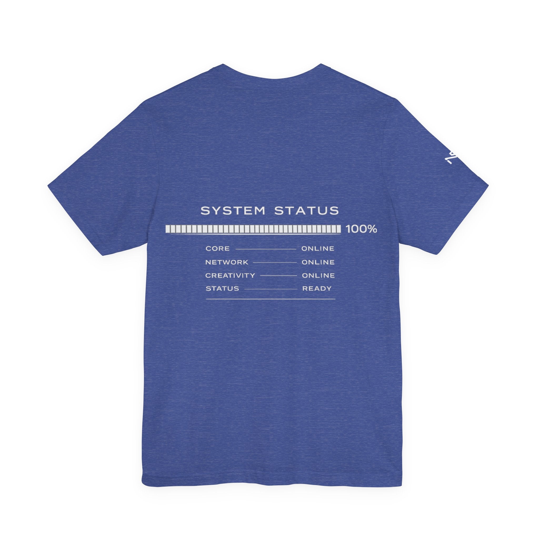 T-Shirt — "NULL" System Status Graphic Tee (Tech Minimalist)
