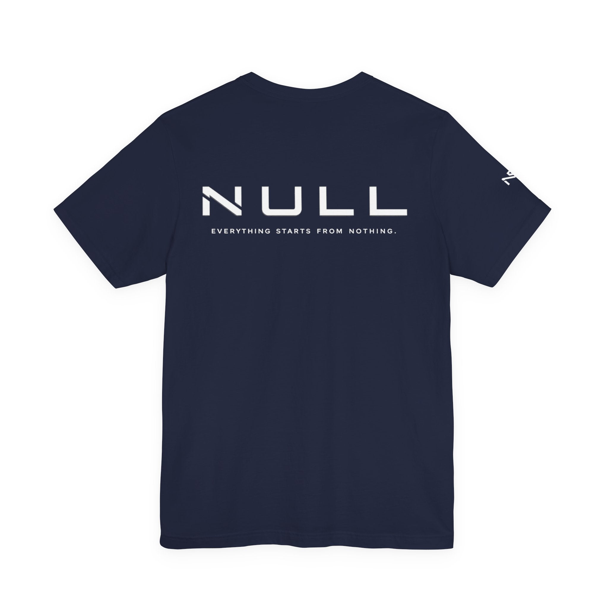 NULL Graphic Tee — Minimal Tech-Inspired Short Sleeve Shirt