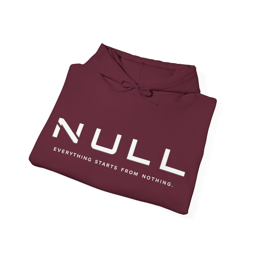 Hoodie — NULL Studios Logo Sweatshirt ("NULL: Everything Starts From Nothing")