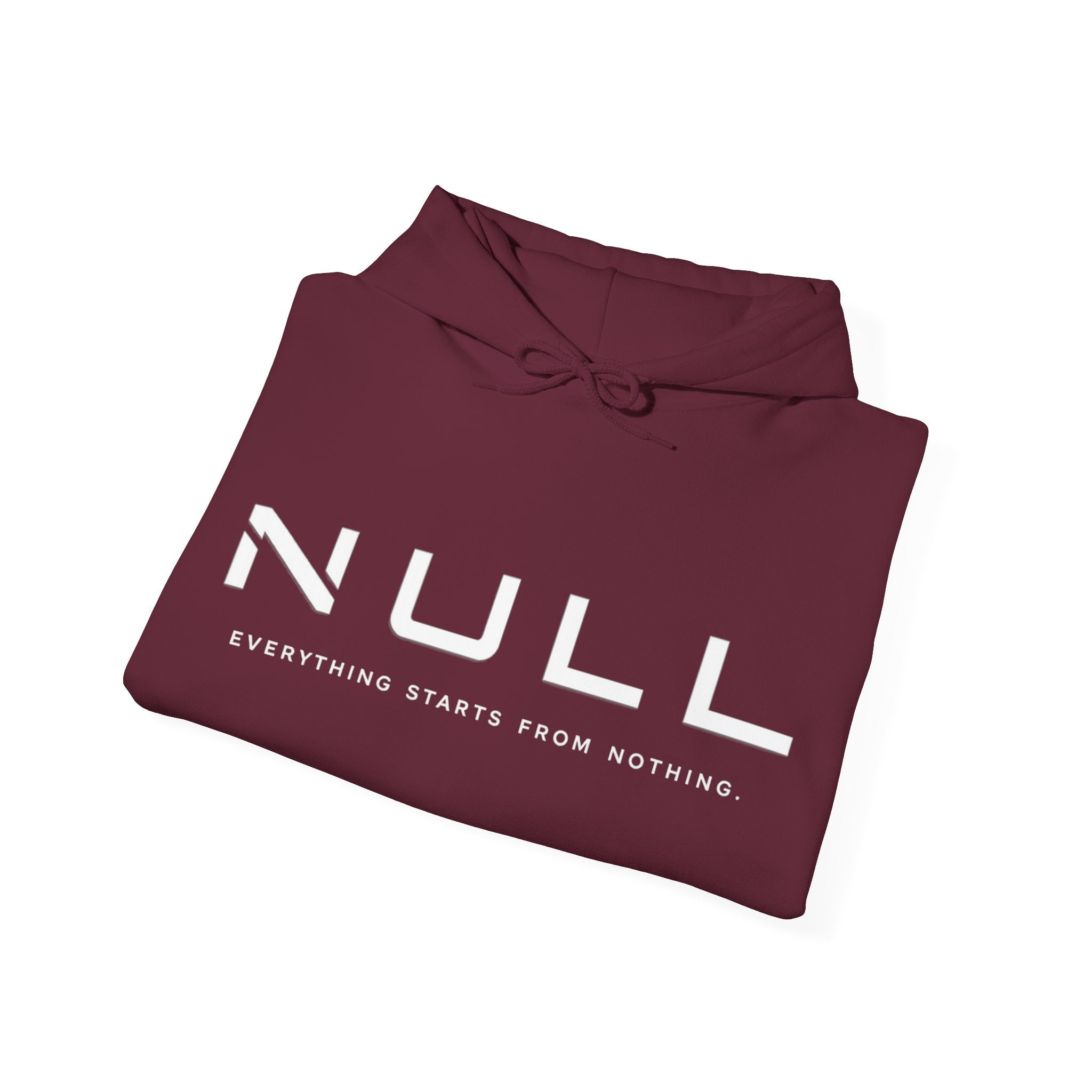 Hoodie — NULL Studios Logo Sweatshirt ("NULL: Everything Starts From Nothing")