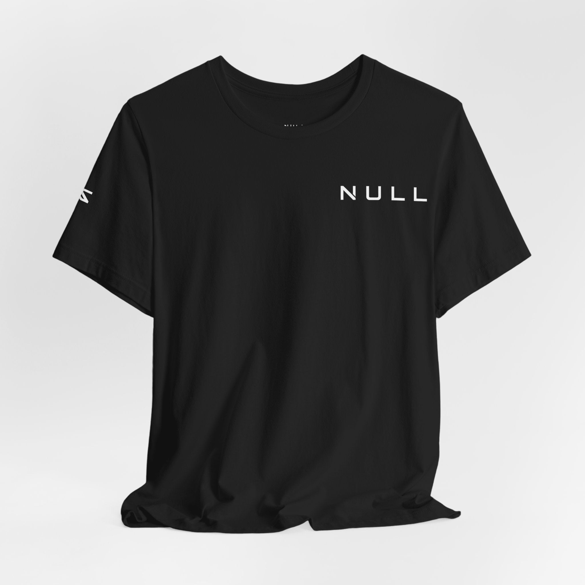 Null Tech Tee — "NULL" Minimalist Graphic T-Shirt