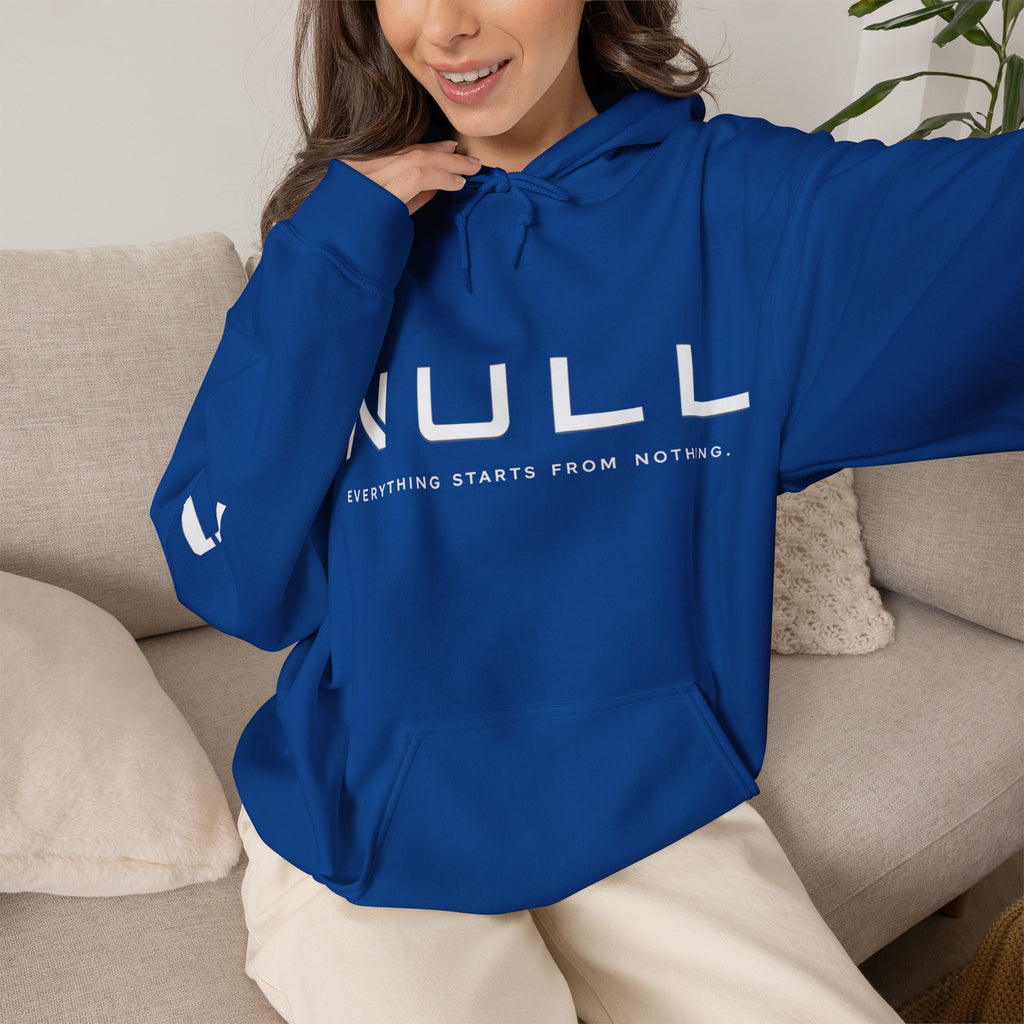 Hoodie — NULL Studios Logo Sweatshirt ("NULL: Everything Starts From Nothing")