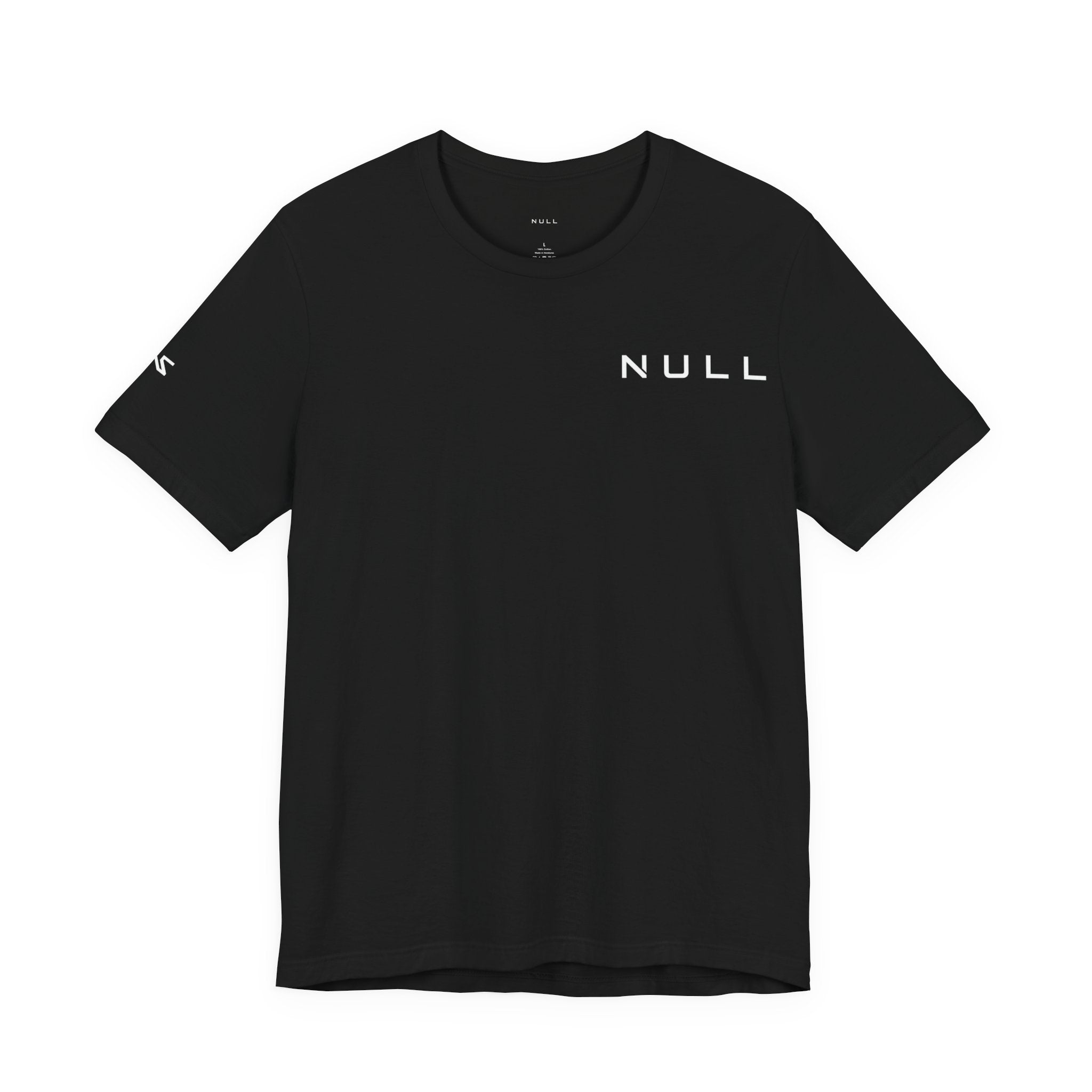 NULL Graphic Tee — Minimal Tech-Inspired Short Sleeve Shirt
