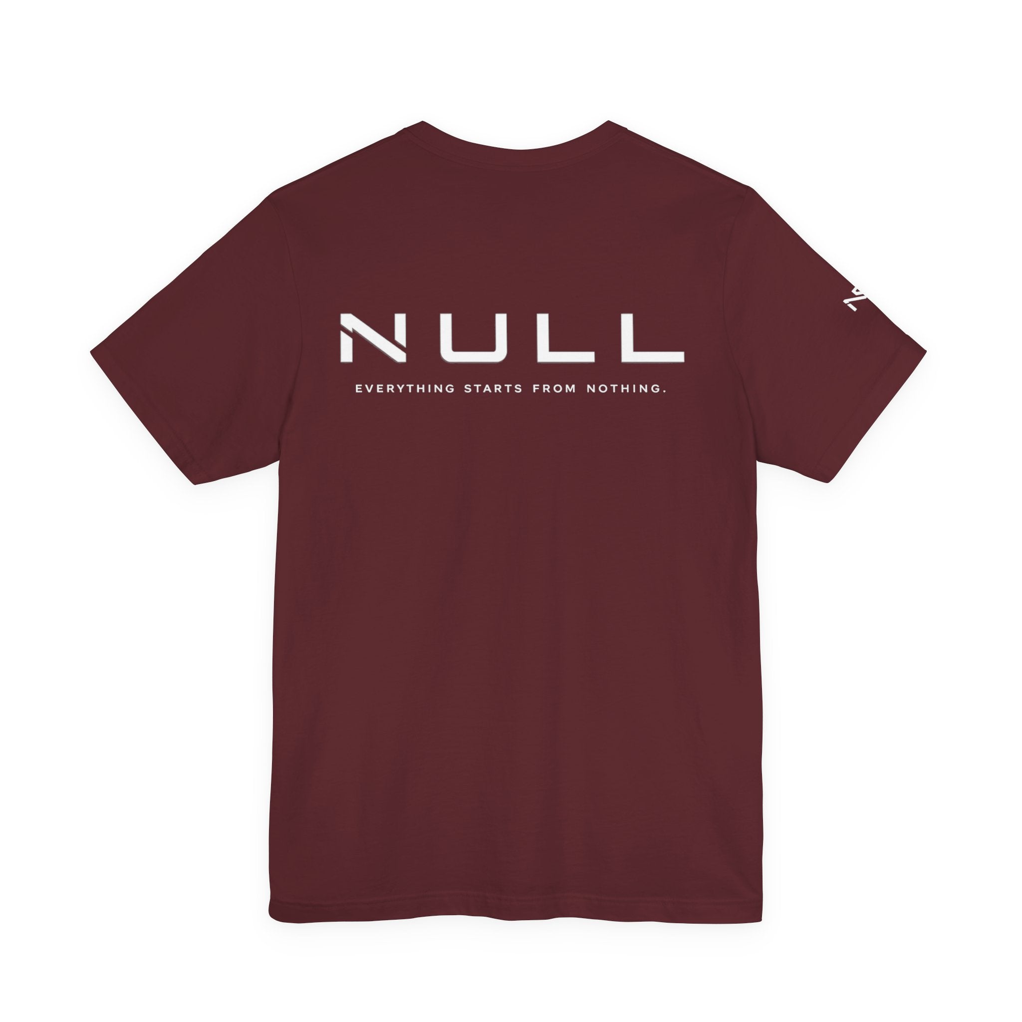 NULL Graphic Tee — Minimal Tech-Inspired Short Sleeve Shirt