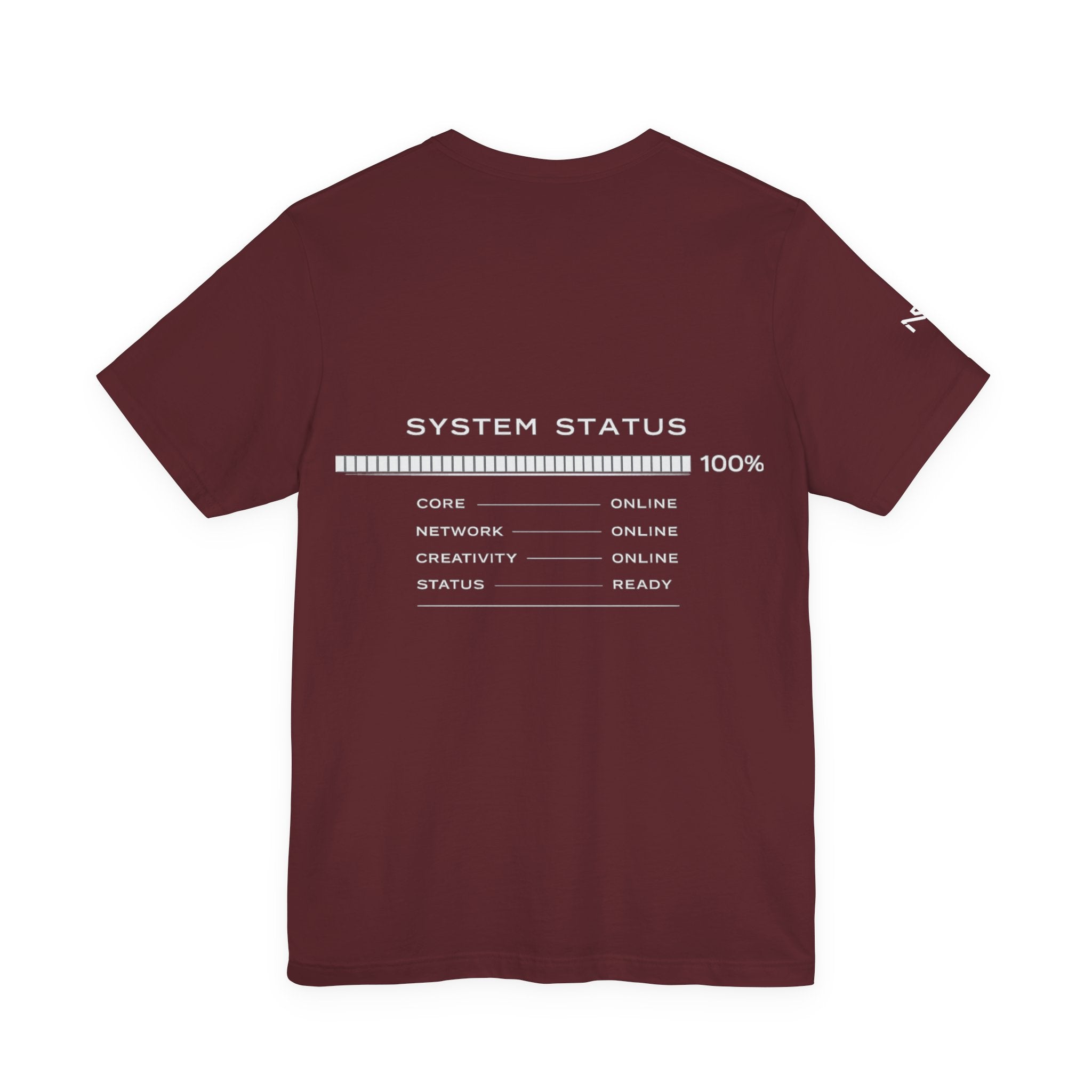 T-Shirt — "NULL" System Status Graphic Tee (Tech Minimalist)