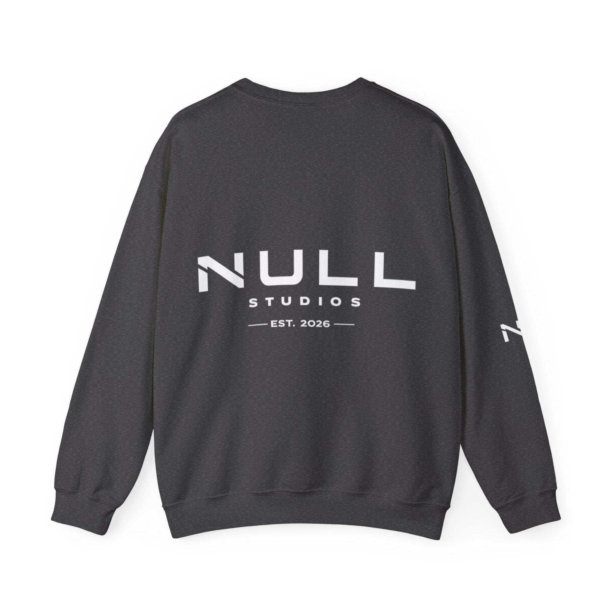 Crewneck Sweatshirt — NULL Studios Logo “Everything Starts From Nothing”