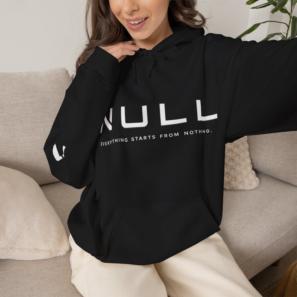 Hoodie — NULL Studios Logo Sweatshirt ("NULL: Everything Starts From Nothing")