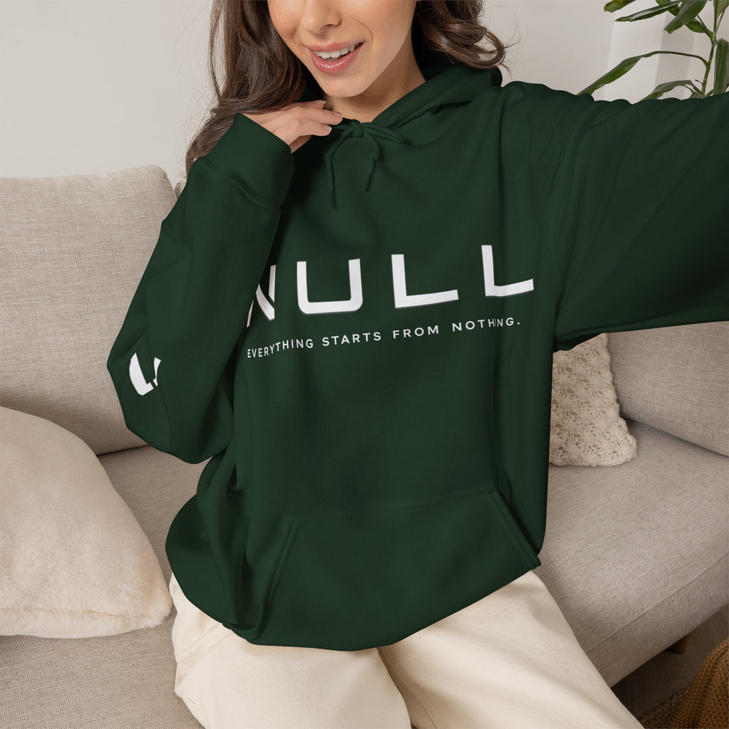 Hoodie — NULL Studios Logo Sweatshirt ("NULL: Everything Starts From Nothing")
