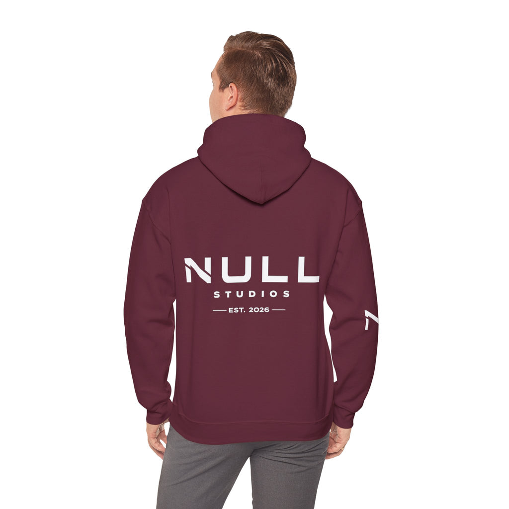 Hoodie — NULL Studios Logo Sweatshirt ("NULL: Everything Starts From Nothing")