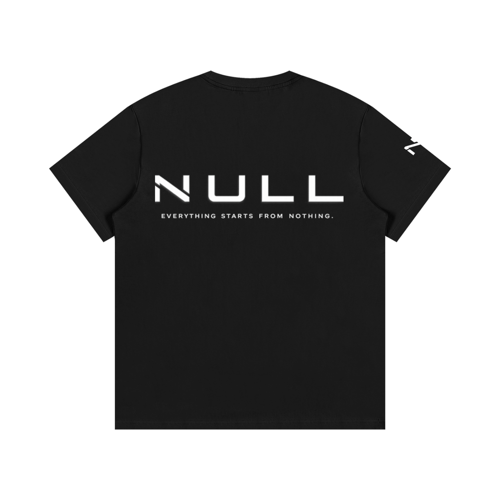 NULL Everything Starts From Nothing T-Shirt