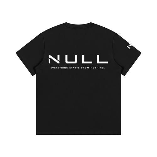 NULL Everything Starts From Nothing T-Shirt